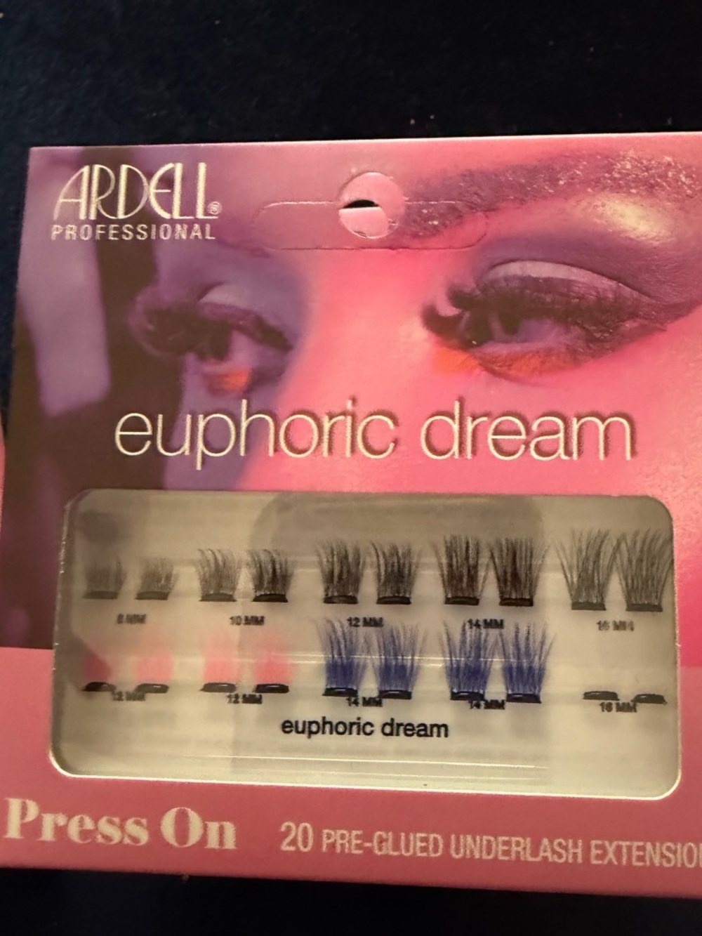 Ardell Euphoric Dream press-on lashes are pre-glued underlash extensions